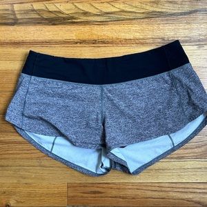 Lululemon low-rise speed up short